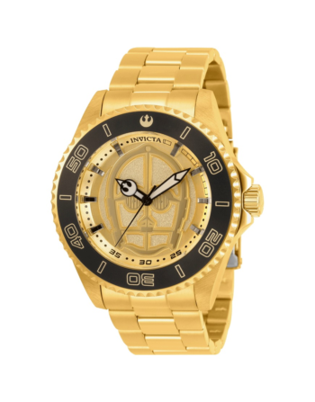 Invicta Star Wars C-3PO 31244 – Men's Watch Quartz, Gold