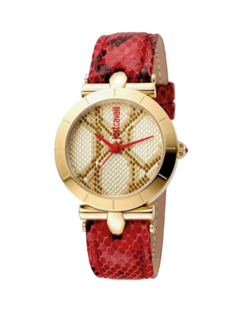 Just Cavalli JC1L005L0035 – Ladies Watch Quartz, Red