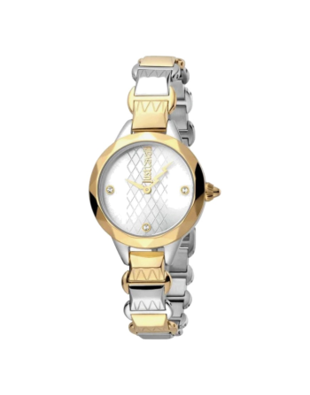 Just Cavalli JC1L033M0055 – Ladies Watch Quartz, Silver X Gold