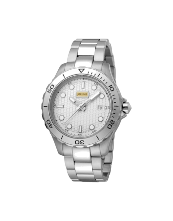 Just Cavalli jc1g039m0045 – Men's Watch Quartz, Silver
