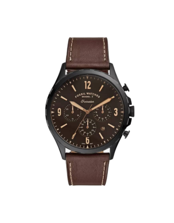 Fossil FS5608 – Men's Watch Quartz, Brown