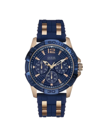 Guess W0366G4 – Men's Watch Quartz, Blue X Gold