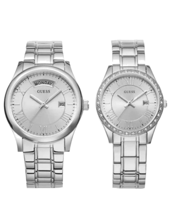Guess W0925P2 – Unisex Watch Quartz, Silver