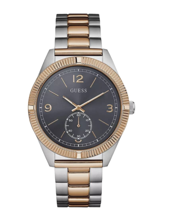 Guess W0802G2-1 – Men's Watch Quartz, Silver X Rose Gold