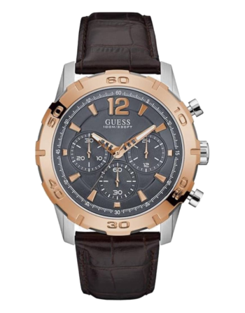 Guess W0864G1 – Men's Watch Quartz, Brown