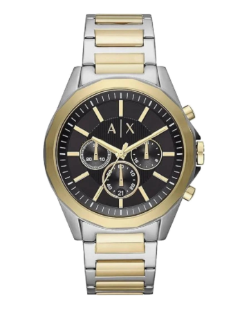 ARMANI EXCHANGE AX2617 – Men’s Watch Quartz, Silver X Gold