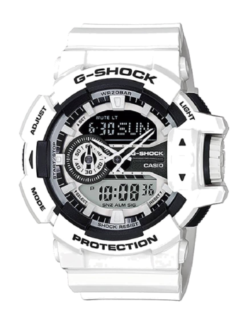 G-Shock GA-400-7ADR(TH) – Men’s Watch Quartz, White X Black