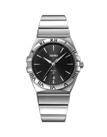 Skmei 9257SIBK-S – Men’s Watch Quartz, Silver