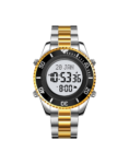 Skmei 2141SIGD – Muslim Prayer Watch, Silver X Gold