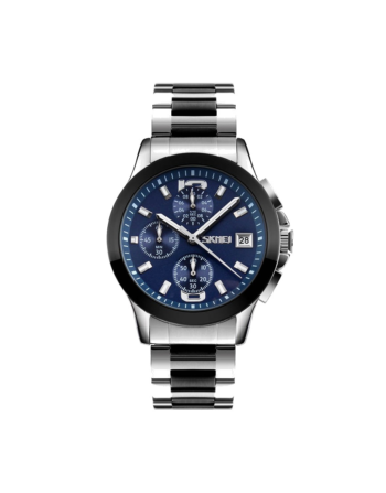Skmei 9126BU – Men’s Watch Quartz, Silver