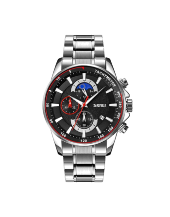 Skmei 9250SIBK – Men’s Watch Quartz, Silver