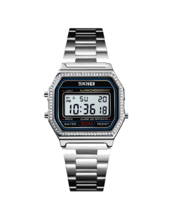 Skmei 1474SI – Ladies Watch Quartz, Silver