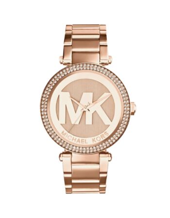 Michael Kors MK 5865 – Ladies Watch Quartz, Rose Gold