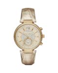 Michael Kors MK 2444 – Ladies Watch Quartz, Gold