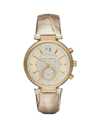 Michael Kors MK 2444 – Ladies Watch Quartz, Gold