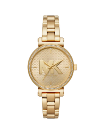Michael Kors MK 4334 – Ladies Watch Quartz, Gold