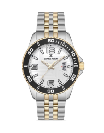 Daniel Klein DK.1.12876-6 – Men’s Watch Quartz, Silver X Gold