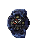 Skmei 1520CMBU – Men’s Watch Quartz, camo blue