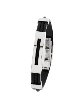 Invicta 35412 – 35412 Bracelet, Black & Silver