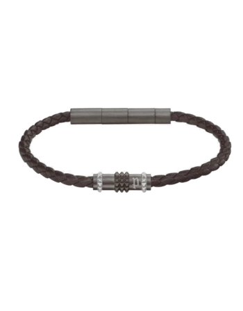 Police PEAGB0036202 – Men's Bracelet, Brown